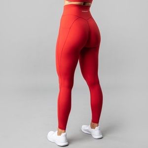 Alphalete Alphalux leggings in ember
